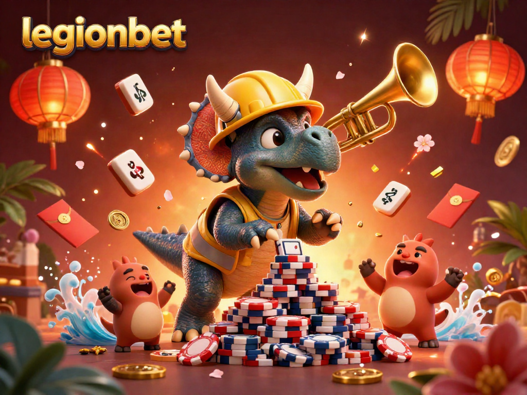 Experience the thrill of legionbet with vibrant gaming elements and charming characters.