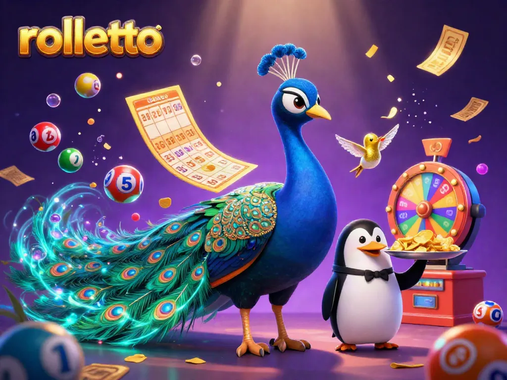 Engage in thrilling rolletto gaming action with vibrant colors and dynamic casino elements.