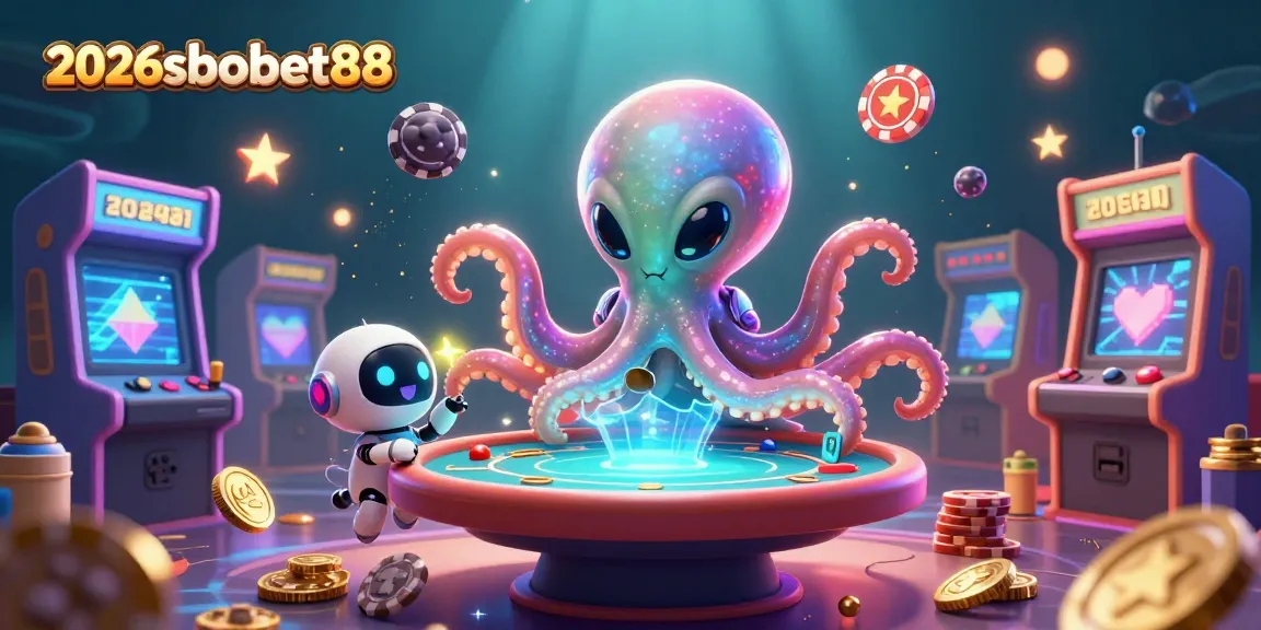 Engage in dynamic casino action with 2026sbobet88's colorful alien poker scene.