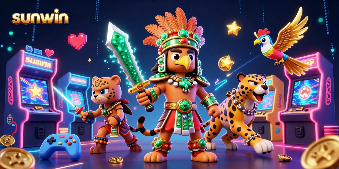 Spin the reels with sunwin in an epic Aztec-themed casino adventure filled with vibrant gaming elements.